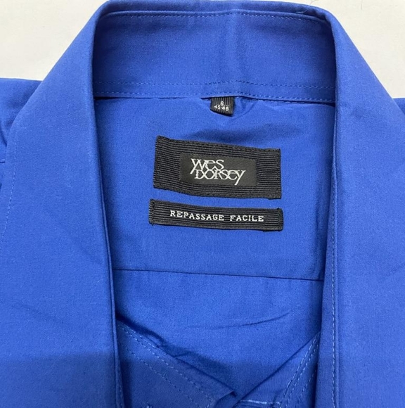 Blue short sleeve shirt - New with Tags - XXXL - Picture 3 of 9